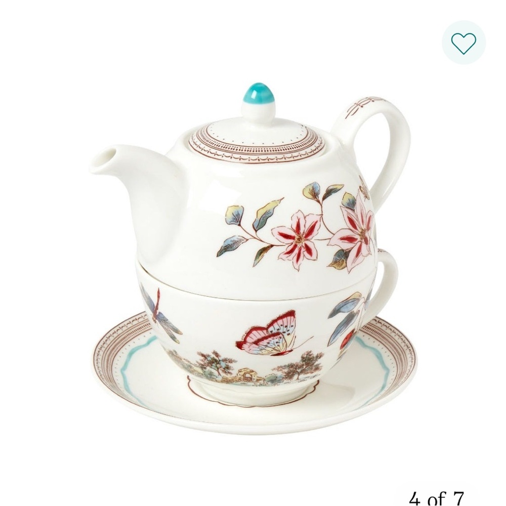 FORTNUM & MASON Wild Garden Tea for One (NWT) - Picture 3 of 9